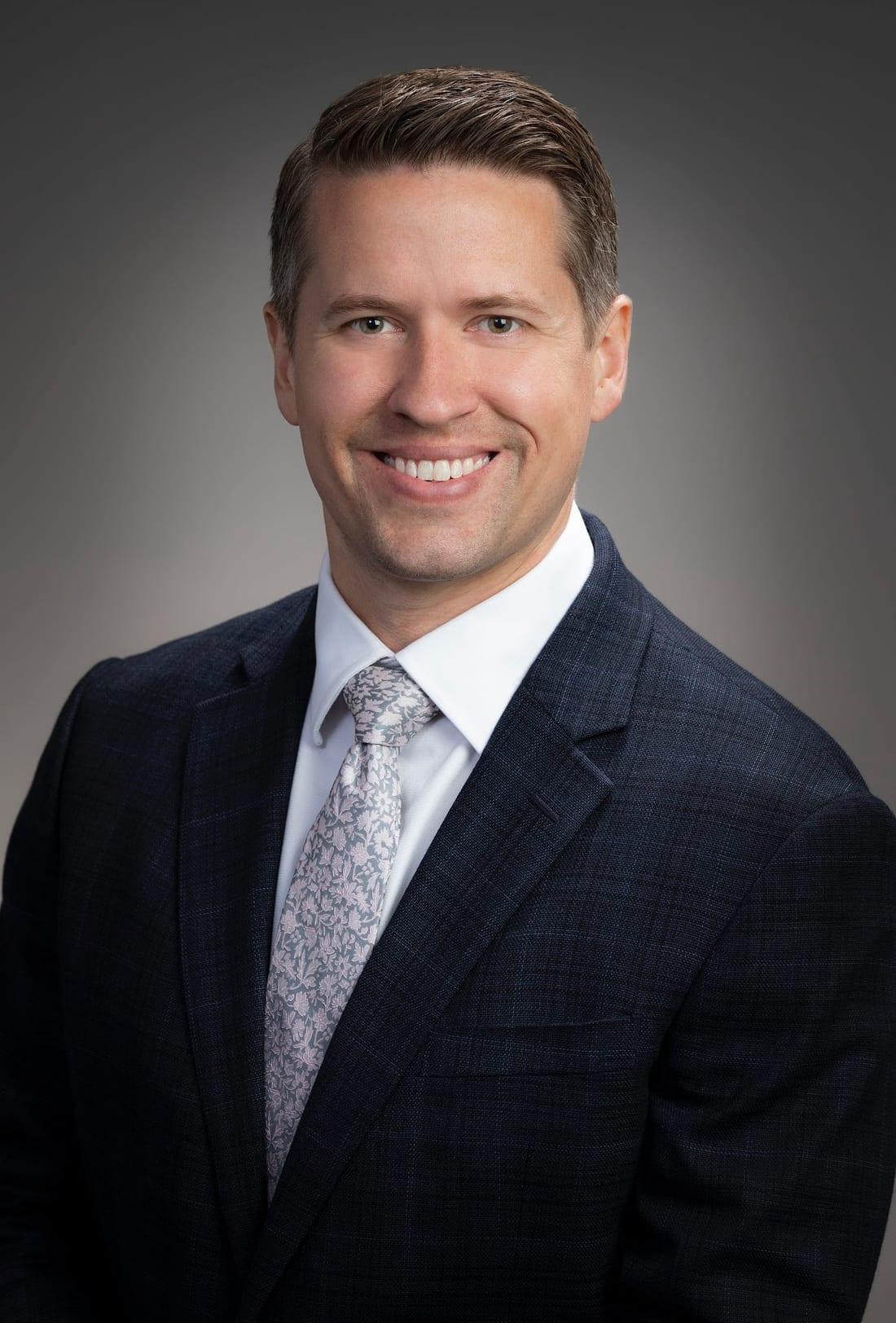 Portrait of Dr. Ryan Blackwell.